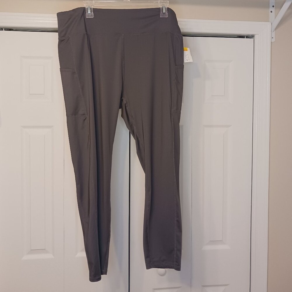 #344 3/$18 - Gray Leggings Size 4X